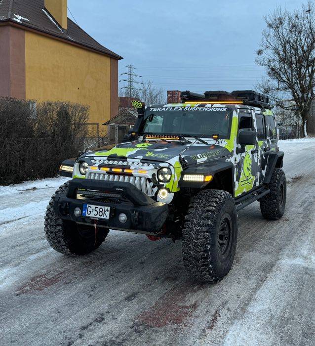Jeep Wrangler JK JKU RUBICON 3.6 automat 2015  DOWOLNY KOLOR Zamiana