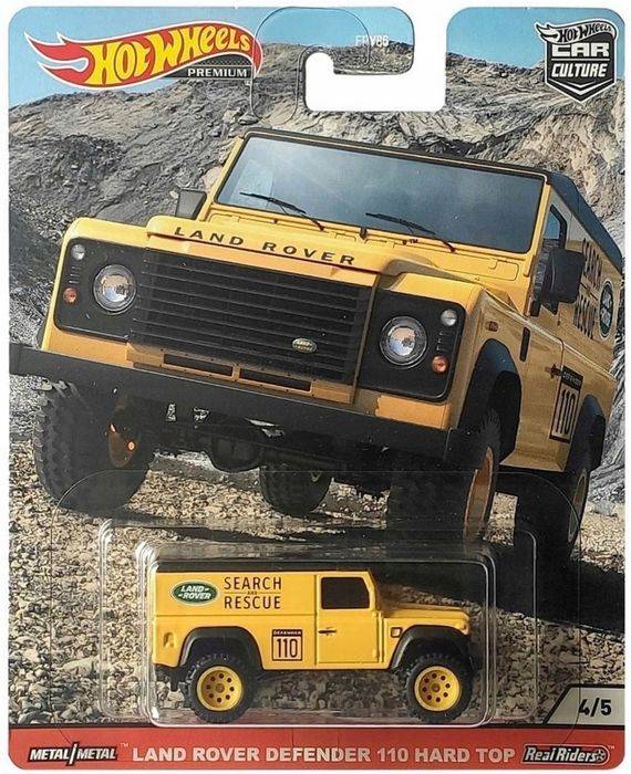 Hot Wheels Premium LAND ROVER DEFENDER 110 Wild Terrain
