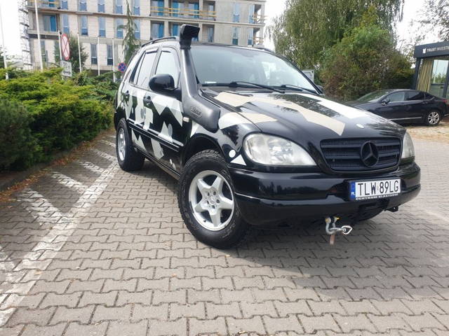 Mercedes ML W163 2.7 CDI off-road wyciągarka, AT, osłony, android bose