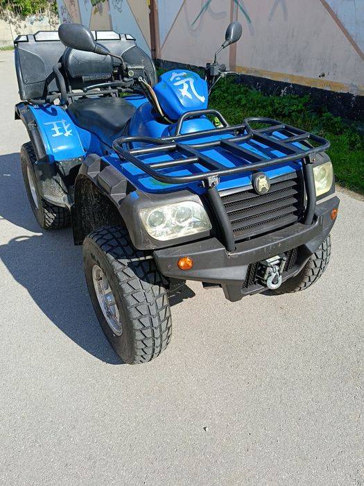 Quad cf500 4x4 z papierami