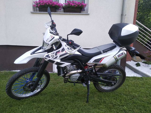 Yamaha WR 125  bardzo mały przebieg 2000 kilometrów