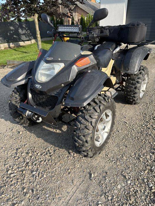 Atv 250 wciagarka, nowe opony