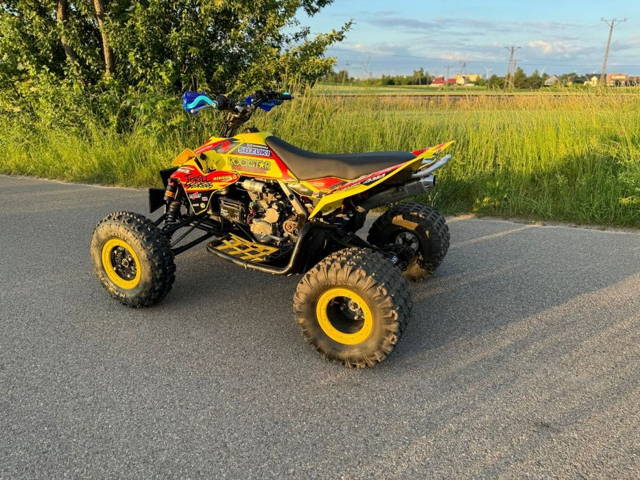 Suzuki Ltr 450 Elka Athena po remoncie faktury zdjęcia