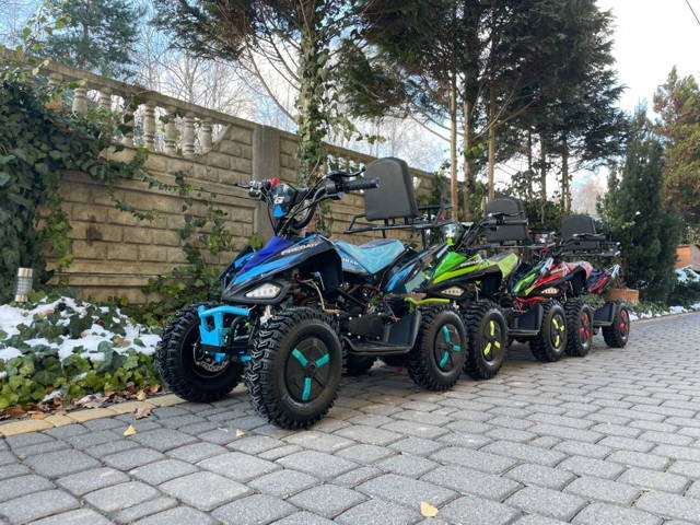 MINI QUAD 50 Predator LEDY Regulacja prędkości Oparcie Raty Dostawa