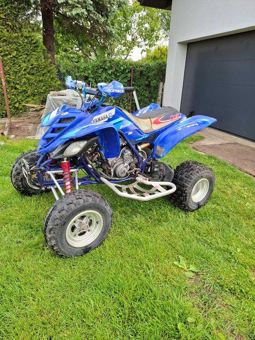 Raptor 660 uszkodzony  zarejestrowany na ciagnik