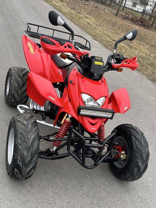 Quad shineray 250stxe homologacja ,mega doinwestowany stan jak nowy