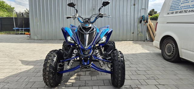 Yamaha raptor 700r 2018r homologacja L7e. Lift