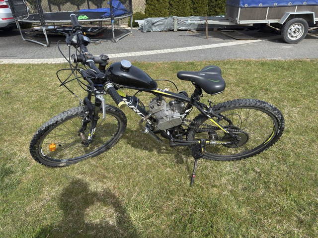 Rower Kross z silnikiem spalinowym 80cc – 26 cali