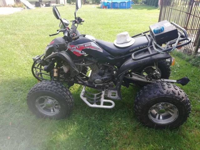 Z homologacją quad Egl LYDA 203E-1 250cm3