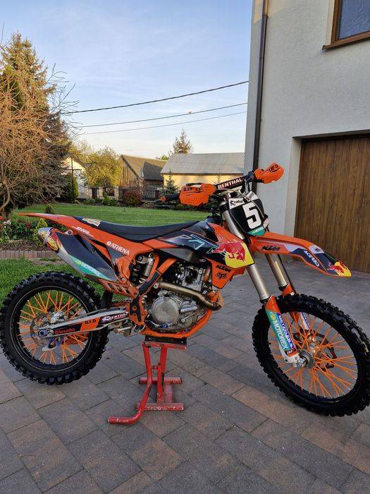 KTM SXF450 rozrusznik 2015 FmF doinwestowany