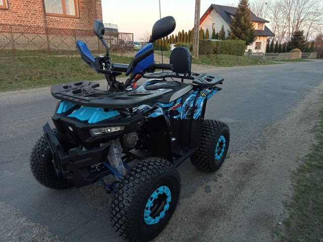 Quad XTR STORM PRO 125cc NOWY koła 8" transport gwarancja LICZNIK LCD