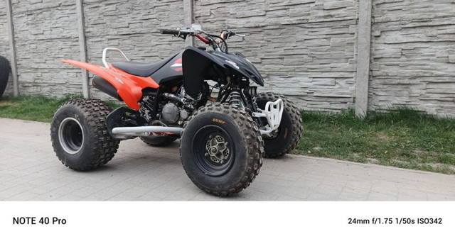 Quad Yamaha Raptor 250 sepcial edition