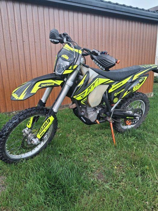 KTM EXC 450  na wtrysku ubezpieczony zarejestrowany