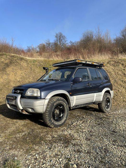 Grand Vitara 2.5 v6 benz plus LPG lift 4” wyciągarka koła MT 32” 4x4