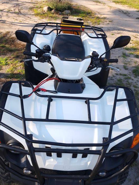 Quad 600 opłacony siewnik