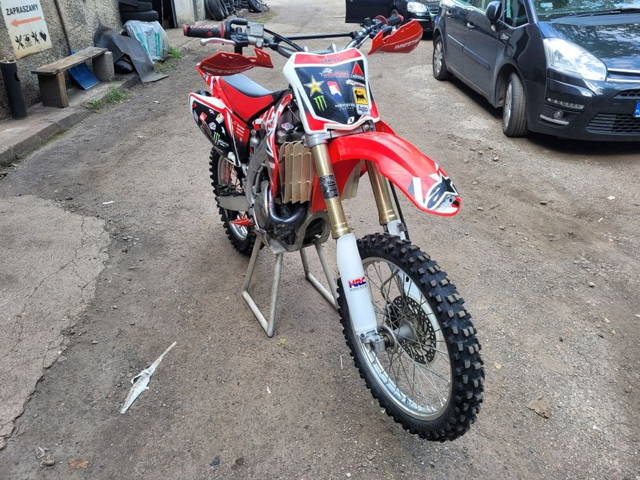 Honda CRF 450 dobry stan ZAMIANA NA SUPERMOTO