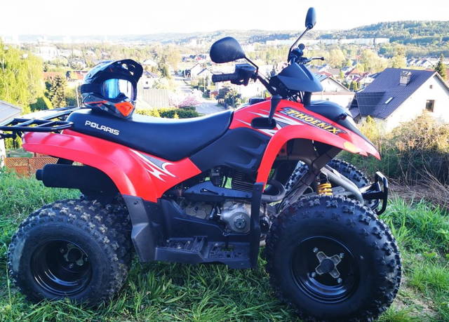 wyjątkowy egzemplarz Polaris phoenix 200 quad AUTOMAT cf moto can-am
