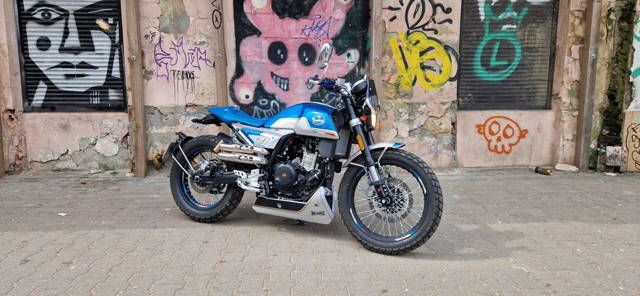 scrambler cafe racer Mondial Limited hps 300 ubbiali 25kM, kat. A2 ,A