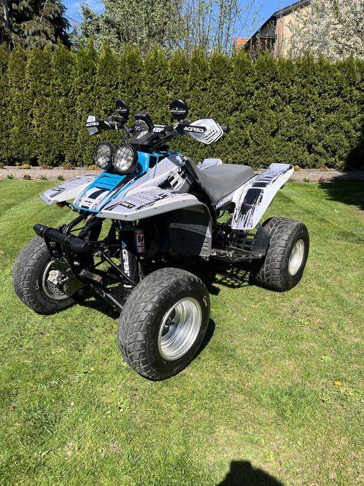 Yamaha Warrior raptor 350 ZAREJESTROWANY ŁADNY quad l7e