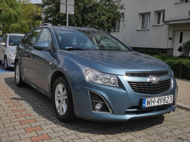 Chevrolet Cruze Combi, błękitny, piękny i doskonały!