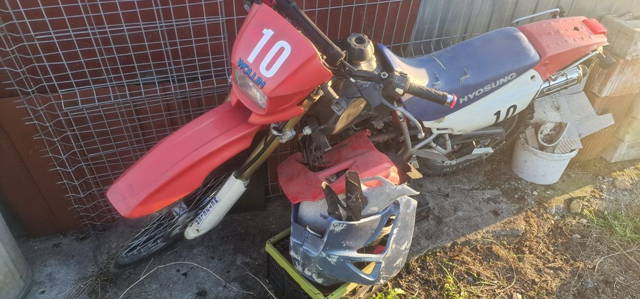 Hyosung XRX 125 + części