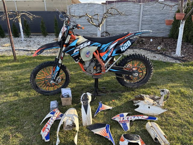 Ktm exc 350 6days 2012