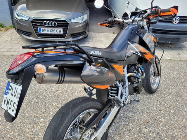 Ktm lc4 640 super wyposażenie, uszkodzona uszczelka pod glowica