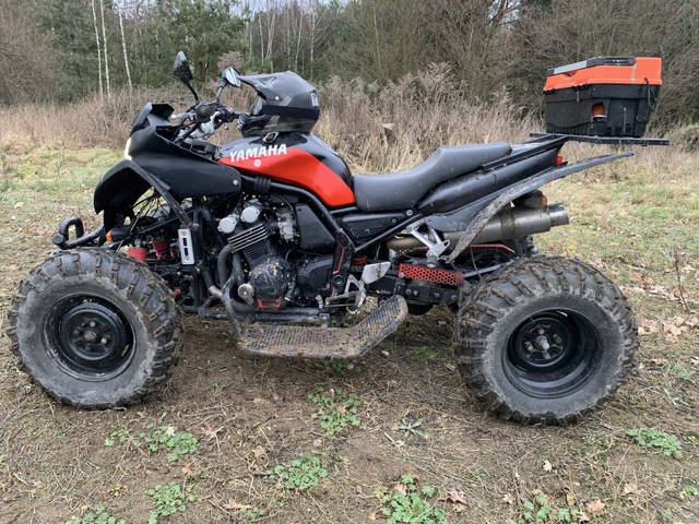 Quad 600 yamaha. Tylko dla odważnych.