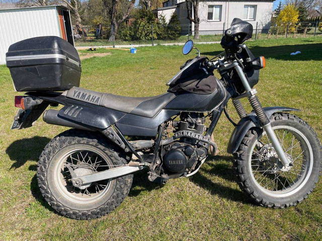 Yamaha TW gotowy do jazdy