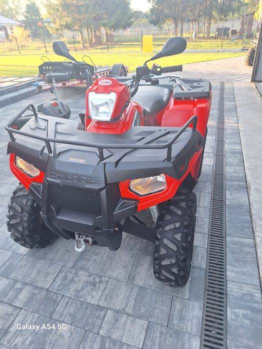 Polaris Sportsman 500 homologacja l7e. wyciągarka.nie.grizlyy
