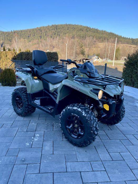 Can am outlander 570 max !Wspomaganie!