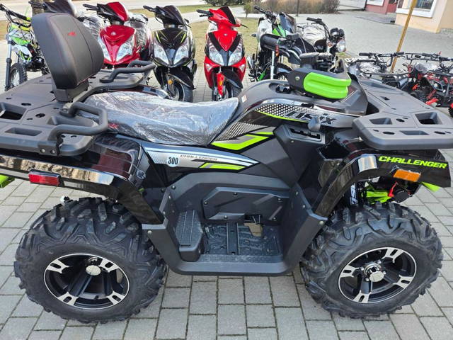 Quad Asix Challenger300cc Homologacja na 2 osoby Ciecz Wyciągarka+Hak