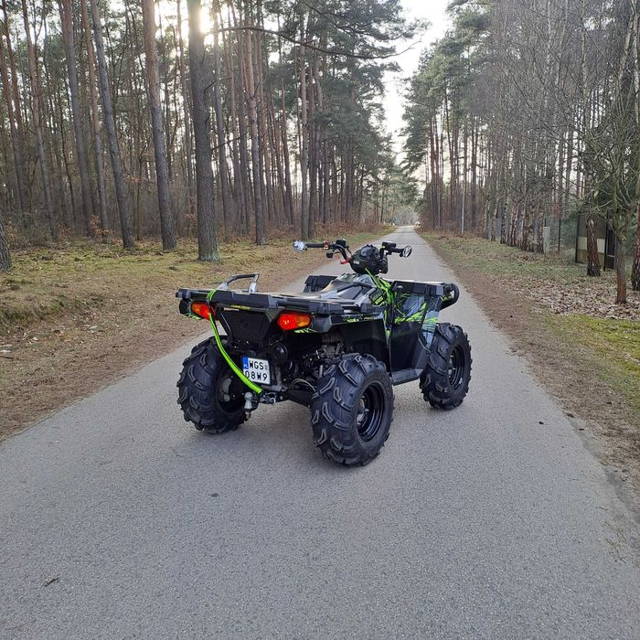 Quad Polaris Sportsman 570 Polski Salon Wspomaganie