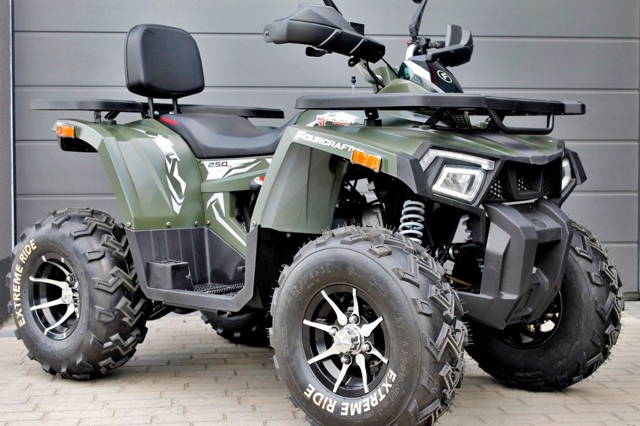 Quad FourCraft 250 ! 24KM ! NAJWIĘKSZY XXXL ! Ledy ! Max opcja ! RATY