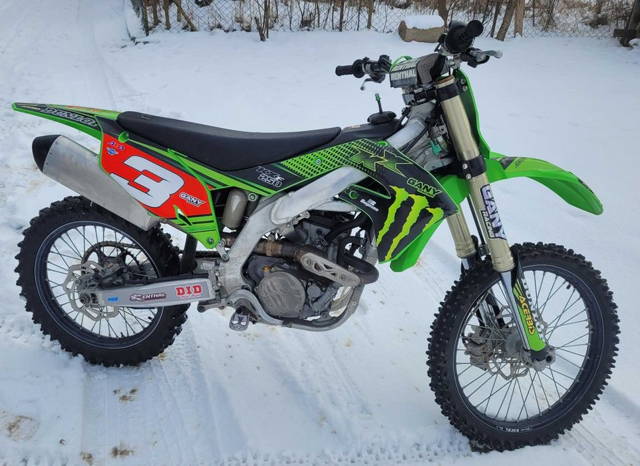Kawasaki KXF 250cc 2021r wtrysk , mapy , rozrusznik