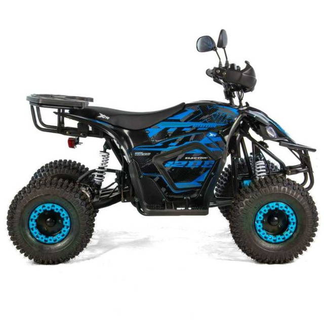 Mocny QUAD ELEKTRYCZNY XTR raptor 1200W Koła 7 cali raty dostawa