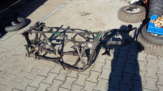 Rama YAMAHA BIG BEAR 350 KODIAK 400 Części silnik dyfer wał kartery