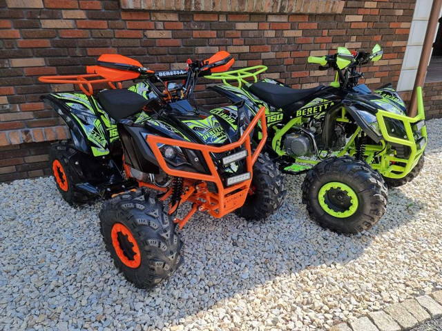 Nowość Quad Atv beretta 150cc Turbo 18KM Sport chłodnica XXL RATY KŁAD