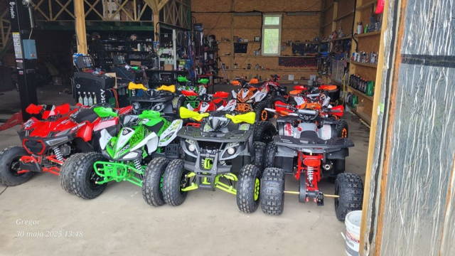 Nowe quady atv 125 marki barton z gwarancją i transportem