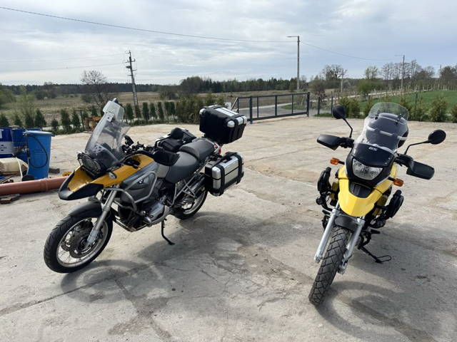 Bmw 1200 GS zamiana na auto lawete !!!