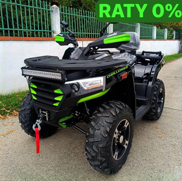 Nowy WIELKI QUAD ASIX CHALLENGER 300 Homologacja Wyciągarka RATY Dowóz