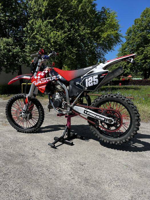 Gas gas 125 zarejstrowany na B/A1