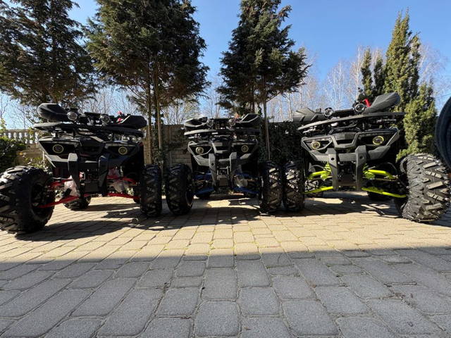QUAD 150 Pelikan RUGBY NAJMOCNIEJSZY Ledy Hak Raty Dostawa Duże Koła