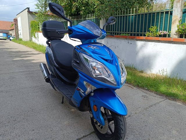 Duży Skuter Zipp QUANTUM 50cm Na Dowód Odblokowany Zarejestrowany RATY