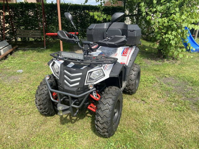 Sprzedam quad Asix 250 zarejestrowany prawie nowy