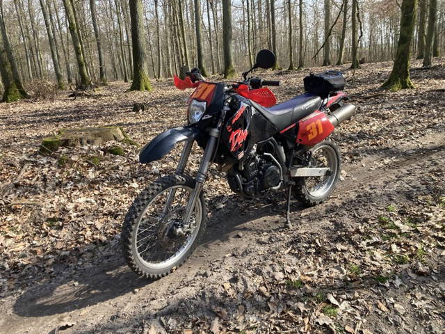 Ktm lc4 620 duke kat. A2