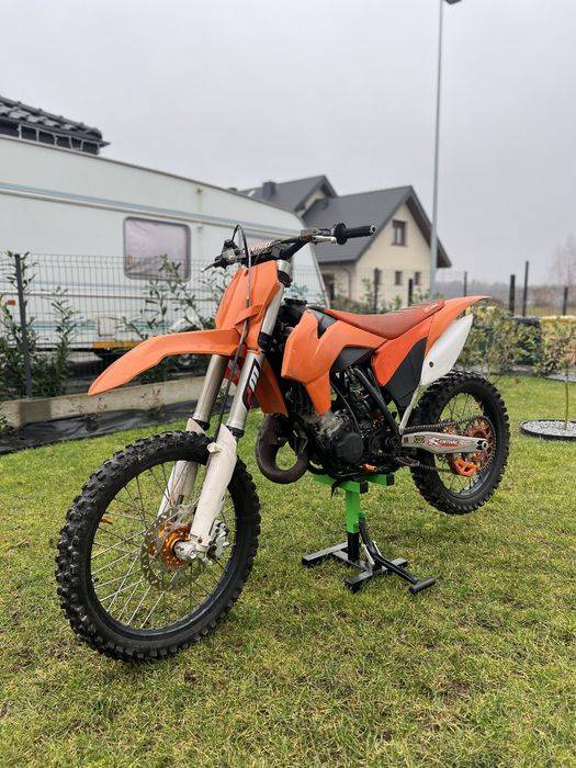 KTM SX 125  Prosto po remoncie silnika