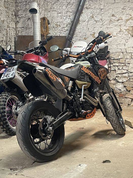 Ktm 520 exc zarejstrowany kola teren i super moto