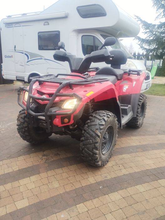 Can AM Outlander 400 homologacja, 2014 rok