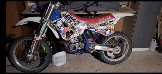 Yamaha yz 250 uszkodzona skrzynia